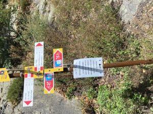 Wegwijzer onderweg